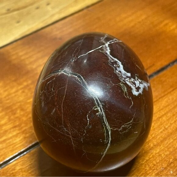 Vintage Marble Alabaster Onyx Home Decor Eggs Hand carved - Picture 11 of 16